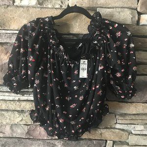 Express Off the Shoulder Crop Top